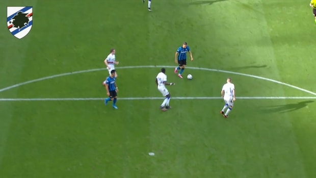 Audero's brilliant save against Hakimi